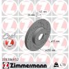 Brzdový kotúč ZIMMERMANN 370.3069.52 Brzdový kotúč ZIMMERMANN 370.3069.52