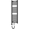 Mexen Mars, elektrické vykurovacie teleso 1200 x 400 mm, 400 W, čierna, W110-1200-400-6400-70 Mexen Mars, elektrické vykurovacie teleso 1200 x 400 mm, 400 W, čierna, W110-1200-400-6400-70