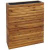 Garden-Shop Kvetináč HWC-L21, 77x63x23cm, akáciové drevo - hnedá Garden-Shop Kvetináč HWC-L21, 77x63x23cm, akáciové drevo - hnedá