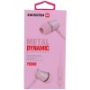 SLUCHÁTKA SWISSTEN EARBUDS DYNAMIC YS500 RŮŽOVO/ZLATÁ 51107004 SLUCHÁTKA SWISSTEN EARBUDS DYNAMIC YS500 RŮŽOVO/ZLATÁ 51107004
