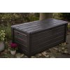 Vyvýšený záhon so sedákom Keter BRIGHTWOOD BOX 455 l hnedý Vyvýšený záhon so sedákom Keter BRIGHTWOOD BOX 455 l hnedý