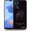 Picasee silikónový čierny obal pre OPPO A16 - You are not alone Picasee silikónový čierny obal pre OPPO A16 - You are not alone