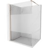 Mexen Kioto, sprchová zástena 90x200 cm, 8mm číre sklo s efektom námrazy, profil ružové zlato, 800-090-101-60-35 Mexen Kioto, sprchová zástena 90x200 cm, 8mm číre sklo s efektom námrazy, profil ružové zlato, 800-090-101-60-35
