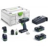 FESTOOL FESTOOL Akumulátorové vrtacie skrutkovace T 18+3 HPC 4,0 I-Set FESTOOL FESTOOL Akumulátorové vrtacie skrutkovace T 18+3 HPC 4,0 I-Set