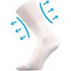 Lonka Zdravan zdravotné ponožky bílá