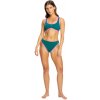 Puma & Modibodi menštruačné plavky Hi-Leg Cheeky Bottom Super Emerald Ice spodný diel