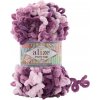 Alize Puffy fine color 8133 variace fialové a růžové Alize Puffy fine color 8133 variace fialové a růžové