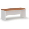 Kancelársky písací stôl PRIMO WHITE, 180x80 cm, biela/čerešňa Kancelársky písací stôl PRIMO WHITE, 180x80 cm, biela/čerešňa