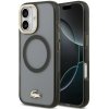 Lacoste PC/TPU Frosted Finish Gold Logo MagSafe Zadní Kryt pre iPhone 17 Black Lacoste PC/TPU Frosted Finish Gold Logo MagSafe Zadní Kryt pre iPhone 17 Black