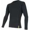 Sensor Pánske tričko Merino DF dl. rukáv čierna