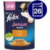Felix Junior vlhké krmivo pre mačiatka kuracie mäso v želé 26x85g Felix Junior vlhké krmivo pre mačiatka kuracie mäso v želé 26x85g