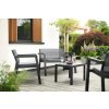 Keter Emily Patio Set se sedáky grafitová 247063