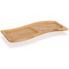 BANQUET Podnos servírovací delený BRILLANTE Bamboo 28 x 13,5 x 1,6 cm BANQUET Podnos servírovací delený BRILLANTE Bamboo 28 x 13,5 x 1,6 cm