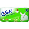Q Soft 3 - vrstvový toaletný papier s vôňou kamiliek 8ks Q Soft 3 - vrstvový toaletný papier s vôňou kamiliek 8ks