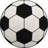 Koberec futbalová lopta kruh 80 cm Koberec futbalová lopta kruh 80 cm