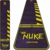 Darts koberec Target Luke Littler The Nuke, fialový so žltým lemom, 60 cm