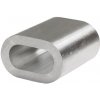 DEMA Hliníkové lisovacie svorky 10 mm, 50 ks DEMA Hliníkové lisovacie svorky 10 mm, 50 ks