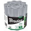 Bradas Plastový obrubník vlnitý 10cm x 9m Light Grey