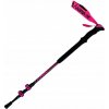 Palice TREKKING LEGGERO teleskopické čierno/ružové Palice TREKKING LEGGERO teleskopické čierno/ružové