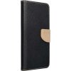 Peňaženkové puzdro Fancy Book čierno-zlaté – Apple iPhone 14 Peňaženkové puzdro Fancy Book čierno-zlaté – Apple iPhone 14