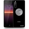 Picasee silikónový čierny obal pre Sony Xperia 10 II - Moon Minimal Picasee silikónový čierny obal pre Sony Xperia 10 II - Moon Minimal