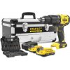 Stanley SFMCD715D2F - AKU príklepová vŕtačka bezuhlíková FatMax® V20, 60Nm, 18V, 2x2,0Ah, v kufríku + 50ks sada doplnkov Stanley SFMCD715D2F - AKU príklepová vŕtačka bezuhlíková FatMax® V20, 60Nm, 18V, 2x2,0Ah, v kufríku + 50ks sada doplnkov