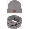 Doke Detský set Bavlnená čiapka a nákrčník organic ed december sky pre deti 12-16 rokov Doke Detský set Bavlnená čiapka a nákrčník organic ed december sky pre deti 12-16 rokov