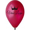 Svet balonku Balónik s logom - Burgundy 26 cm Svet balonku Balónik s logom - Burgundy 26 cm