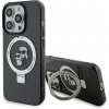 Karl Lagerfeld Apple iPhone 15 Pro Max Ringstand Karl and Choupette MagSafe čierne