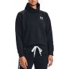 Under Armour | Rival Fleece Wrap Neck PO | čierna| M Under Armour | Rival Fleece Wrap Neck PO | čierna| M