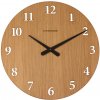 ATMOWOOD dubové numerické hodiny 50 cm - čierne ručičky ATMOWOOD dubové numerické hodiny 50 cm - čierne ručičky