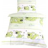 BABYLAND návliečky bez hniezda 2-diel. PP140 zelený psík 52x42cm 110x86cm BABYLAND návliečky bez hniezda 2-diel. PP140 zelený psík 52x42cm 110x86cm