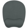 Podložka pod myš, ergonomická, pamäťová pěna, šedá, Powerton WPEPE6-G Podložka pod myš, ergonomická, pamäťová pěna, šedá, Powerton WPEPE6-G