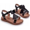 DETSKÉ SANDÁLE NA SUCHÝ ZIPS S MAŠĽOU, EKO KOŽA, LAKOVANÉ ČIERNE, VEĽKOSŤ 20 DETSKÉ SANDÁLE NA SUCHÝ ZIPS S MAŠĽOU, EKO KOŽA, LAKOVANÉ ČIERNE, VEĽKOSŤ 20