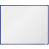 Biela magnetická popisovacia tabuľa boardOK, 1500 x 1200 mm, modrý rám Biela magnetická popisovacia tabuľa boardOK, 1500 x 1200 mm, modrý rám