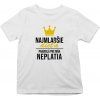 Najmladšie dieťa - pravidlá pre mňa neplatia - Tričko s potlačou pre batoľatá - Tričkový | 2 | Biela | Baby t-shirt Najmladšie dieťa - pravidlá pre mňa neplatia - Tričko s potlačou pre batoľatá - Tričkový | 2 | Biela | Baby t-shirt