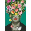 Plagát, Obraz - Frida Floral, 61 × 91.5 cm