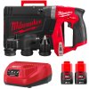 Vŕtačka bez príklepu AKU vymeniteľné sklučovadlo Milwaukee M12 FDDXKIT-202X /4933464979/ Vŕtačka bez príklepu AKU vymeniteľné sklučovadlo Milwaukee M12 FDDXKIT-202X /4933464979/