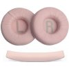 Náušníky / Podložky na slúchadlá IronPads ružové kožené 2 ks pre JBL T450 T500 T600 Náušníky / Podložky na slúchadlá IronPads ružové kožené 2 ks pre JBL T450 T500 T600