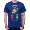 Fajntričko tričko Včely volajú, musím ísť... Phone kráľovská modrá