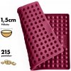 Collory Silikónová forma na pamlsky Piškóty 1,5 cm - bordová Collory Silikónová forma na pamlsky Piškóty 1,5 cm - bordová