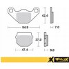 PROX BRZDOVÉ PLATNIČKY KH83 KAWASAKI KX 80 '88-'96, KDX 125 '90-'94, KMX 125 PROX BRZDOVÉ PLATNIČKY KH83 KAWASAKI KX 80 '88-'96, KDX 125 '90-'94, KMX 125