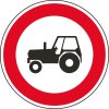 Dopravná značka – Zákaz vjazdu traktorov Dopravná značka – Zákaz vjazdu traktorov