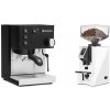 Rancilio Silvia E, black + Eureka Mignon Specialita Compatto, CR white Rancilio Silvia E, black + Eureka Mignon Specialita Compatto, CR white