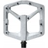 Platformové pedále crankbrothers Stamp 2 strieborné Platformové pedále crankbrothers Stamp 2 strieborné