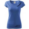 FOOTBALL nápis šikmo - Dámske tričko Pure - XL ( Svetlomodrá ) FOOTBALL nápis šikmo - Dámske tričko Pure - XL ( Svetlomodrá )