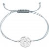 Amonisimo Šnúrkový náramok strieborný strom života 6110 Amonisimo Šnúrkový náramok strieborný strom života 6110