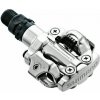 Pedále Shimano MTB M520 SPD strieborné + zarážky SM-SH51 Pedále Shimano MTB M520 SPD strieborné + zarážky SM-SH51