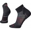 Smartwool RUN ZERO CUSHION ANKLE SOCKS čierna sivá červená