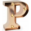 Mini dekoračné svetlo Legami Mini Decorative Light - P - Gold Rose - Letters uni Mini dekoračné svetlo Legami Mini Decorative Light - P - Gold Rose - Letters uni